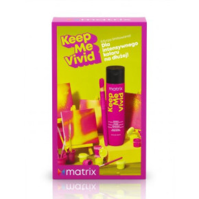 Matrix Keep Me Vivid Gift Set Plaukų spalvą apsaugantis rinkinys 300ml+300ml+30ml