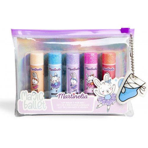 Martinelia Super Girl Lip Balm Set Lūpų balzamų rinkinys Magic Ballet