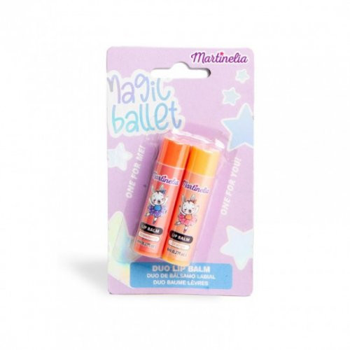 Martinelia Magic Ballet Duo Lip Balm Lūpų balzamų rinkinys vaikams 2x4g