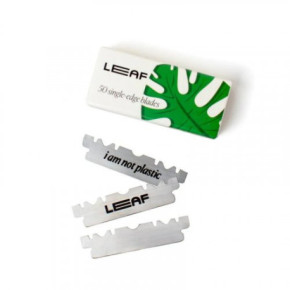 Leaf Shave Single- Edge Blades Vienašmeniai skutimosi peiliukai 50vnt
