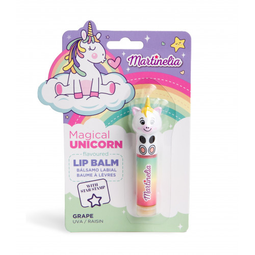 Martinelia Magical Unicorn Lip Balm Vaikiškas lūpų balzamas Grape