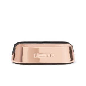 Leaf Shave Dermaplaner Stand Stovas veido ir antakių stustuvui Rose gold