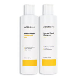 MorrisHair Intense Repair Duo Set Šampūnas pažeistiems plaukams + kondicionierius dovanų