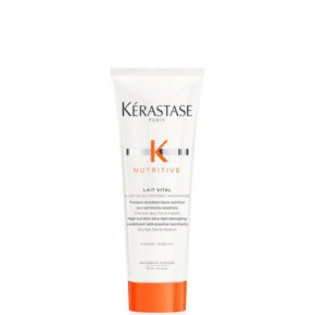 Kerastase Nutritive Lait Vital Ultra-Light Detangling Conditioner Itin lengvas maitinamasis kondicionierius sausiems plaukams 75ml