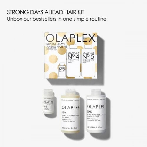 Olaplex Strong Days Ahead Kit Rinkinys stipresniems ir sveikesniems plaukams Rinkinys