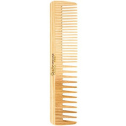 TEK Natural Big Comb with Wide and Thick Teeth Medinės plaukų šukos su siaurais ir plačiais dantukais