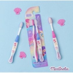 Martinelia Duo Toothbrush Extra Soft Dantų šepetėlių rinkinys vaikams 2vnt