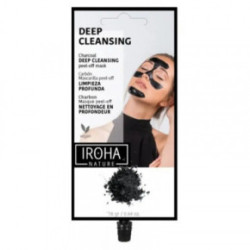 IROHA Black Peel Off Detox Detoksikuojanti veido kaukė su anglimi, nuplėšiama