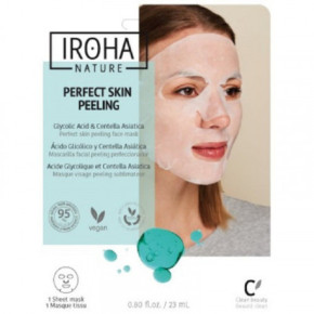 IROHA Tissue Face Mask With Glycolic Acid & Centella Veido kaukė su glikolio rūgštimi ir Azijine centele 23ml