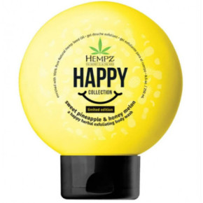Hempz Happy Collection Sweet Pineapple & Honey Melon Exfoliating Body Wash Drėkinamasis kūno prausiklis 250ml