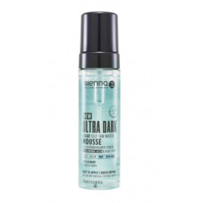 Sienna X Ultra Dark Clear Self Tan Water Skaidrios savaiminio įdegio putos su hialuronu 190ml