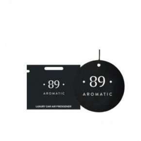 Aromatic 89 Hanging Paper Air Freshener Kabinamas popierinis oro gaiviklis Black Grapes (Elite)