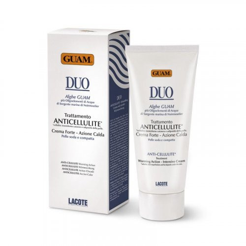 Guam DUO Anti Cellulite Cream with Hot Action Intensyvus anticeliulitinis kremas su šildomuoju efektu 200ml