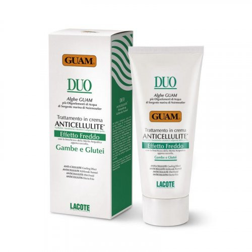 Guam DUO Anti-Cellulite Treatment Cream Anticeliulitinis kremas su vėsinamuoju efektu 200ml