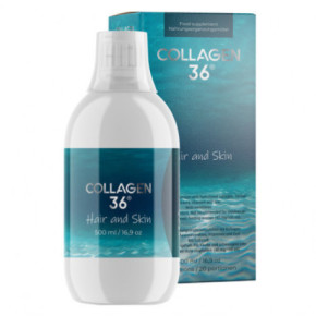 Collagen 36 Hair and Skin Skystas maisto papildas su hidrolizuotu kolagenu 500ml