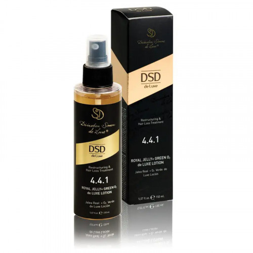 DSD de Luxe 4.4.1 Royal Jelly + Green O2 de Luxe Lotion Losjonas plaukams su bičių pieneliu 150ml