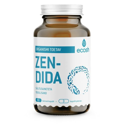 Ecosh Zendida Digestion Maisto papildas virškinamajam traktui Zendida 90 kapsulių