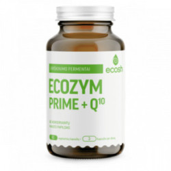 Ecosh Ecozym Prime + CoQ10 Maisto papildas su kofermentu Q10 90 kapsulių