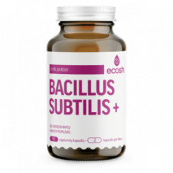 Ecosh Bacillus Subtilis Plius Maisto papildas virškinimui 90 kapsulių
