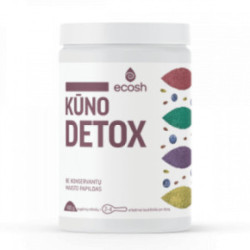 Ecosh Body Detox Maisto papildas kūno valymas 400g