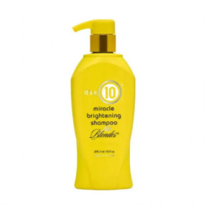 It's a 10 Haircare Miracle Brightening Blonde Shampoo Spindesio suteikiantis šampūnas 295ml