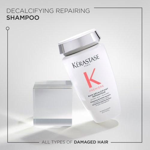 Kerastase Première Bain Decalcifiant Reparateur Shampoo Pažeistų plaukų šampūnas 250ml