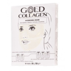 Gold Collagen Hydrogel Mask Hidrogelio veido kaukė 4x30g