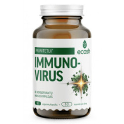 Ecosh Ecosh Immuno-Virus Maisto papildai imunitetui 90 kapsulių