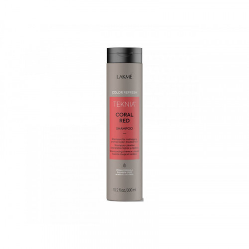 Lakme Coral Red Raudoną spalvą ryškinantis šampūnas 300ml