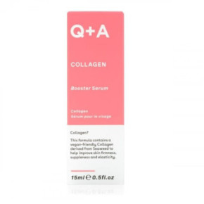 Q+A Collagen Booster Serum Veido serumas su kolagenu 15ml