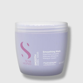 AlfaParf Milano Smoothing Mask Glotninanti plaukų kaukė šiurkštiems, besipučiantiems plaukams 500ml