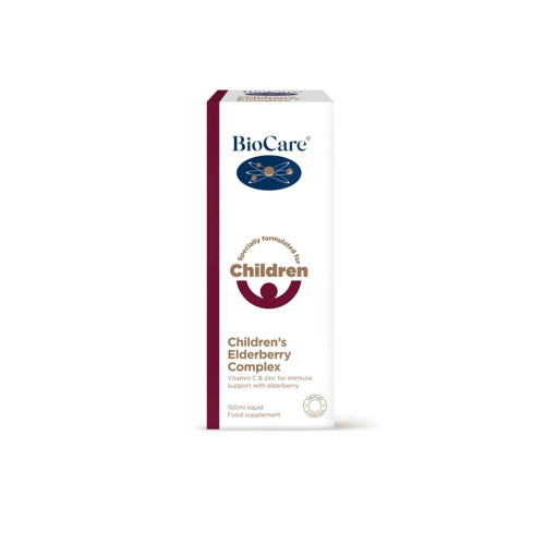 Biocare Childrens Elderberry Complex Šeivamedžio kompleksas vaikams 150ml