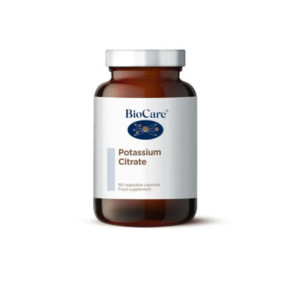 Biocare Potassium Citrate Kalio citratas 90 kapsulių