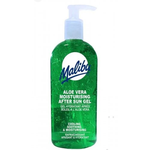 Malibu Aloe Vera Moisturising After Sun Gel Gelis su alijošiumi naudojimui po saulės 200ml