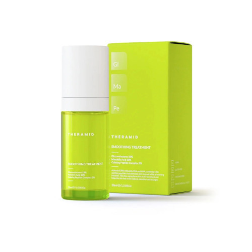 Theramid Smoothing Anti-aging Treatment Švytėjimo suteikianti veido priemonė su rūgštimis 30ml