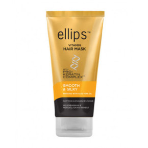 Ellips Smooth & Silky Pro-Keratin Complex Mask Plaukų kaukė 120g