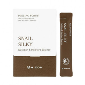 Mizon Snail Silky Peeling Scrub Veido šveitiklis 40 x 5g