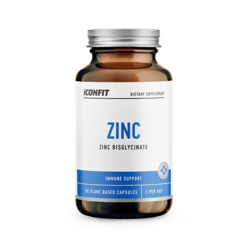 Iconfit Zinc Supplement Cinkas 90 kapsulių