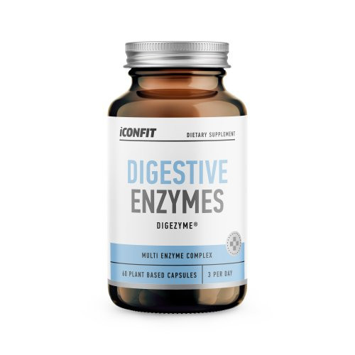 Iconfit Digestive Enzymes Supplement Maisto papildas virškinimui gerinti 60 kapsulių