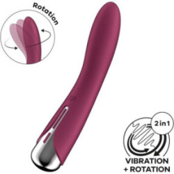 Satisfyer Spinning Vibe 1 Besisukantis G-taško vibratorius Purple