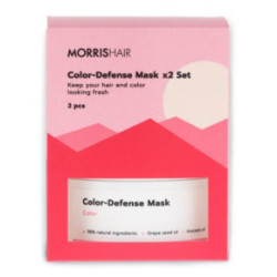 MorrisHair Color Defense Mask Duo Set Dažytų plaukų kaukių rinkinys