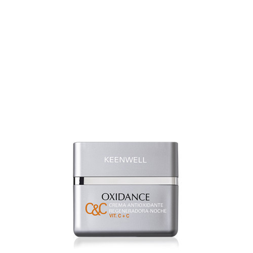 Keenwell Oxidance Antioxidant Restoring Night Cream Antioksidacinis naktinis kremas su vitaminu C mišriai ir riebiai odai 50ml