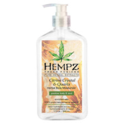 Hempz Citrine Crystal & Quartz Herbal Body Moisturizer Drėkinantis kūno kremas 500ml