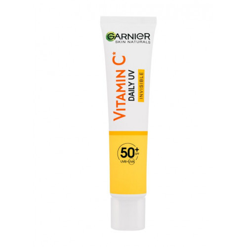 Garnier Vitamin C Daily UV Fluid SPF50+ Invisible Dieninis veido kremas 40ml