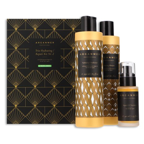 Arganmer Trio Hydrating / Repair Kit Plaukus drėkinantis rinkinys
