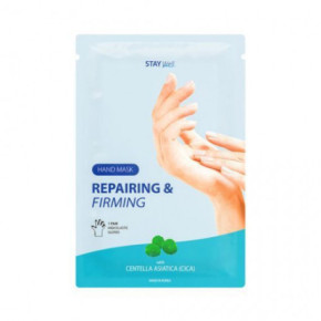 STAY WELL Repairing & Firming Hand Mask Cica Stangrinamoji rankų kaukė su azijinės centelės ekstraktu 1 pora