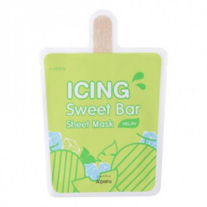 A'pieu Icing Sweet Bar Sheet Mask - Melon Veido kaukė 1 vnt.