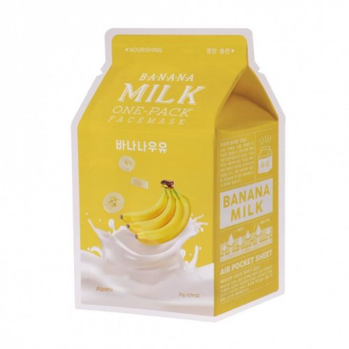 A'pieu Banana Milk One-Pack Veido kaukė 1 vnt.