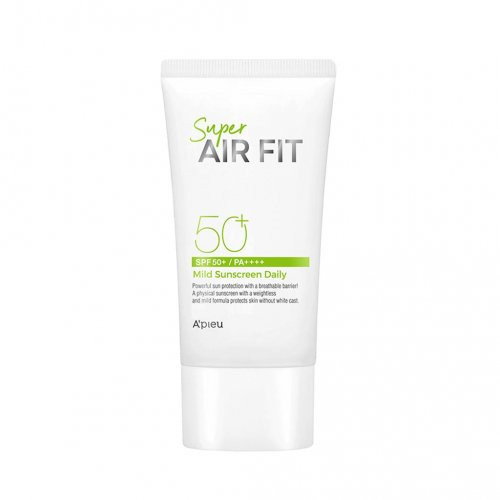 A'pieu Super Air Fit Mild Sunscreen Daily Spf50+/Pa++++ Kasdienis apsauginis kremas nuo saulės 50ml