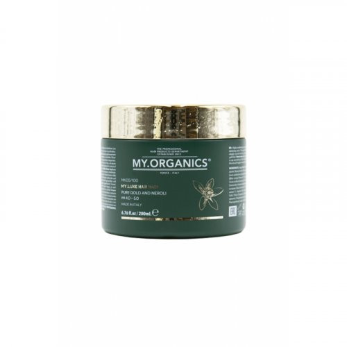 My.Organics My.Luxe Hair Mask Pure Gold and Neroli Stipriai kondicionuojanti kaukė plaukams 200ml